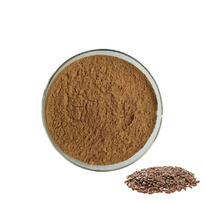 100% pure flaxseed extract powder 10:1 factory wholesale