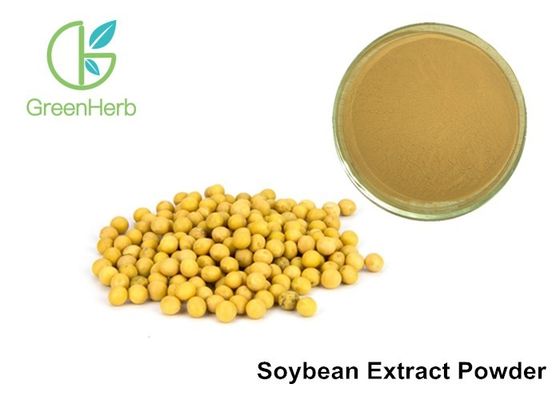 高い純度の植物のエキスの粉40%の大豆のイソフラボンのエキスの自然な原料